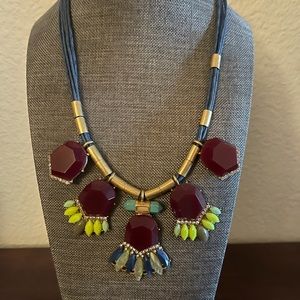 Multicolored Statement Necklace